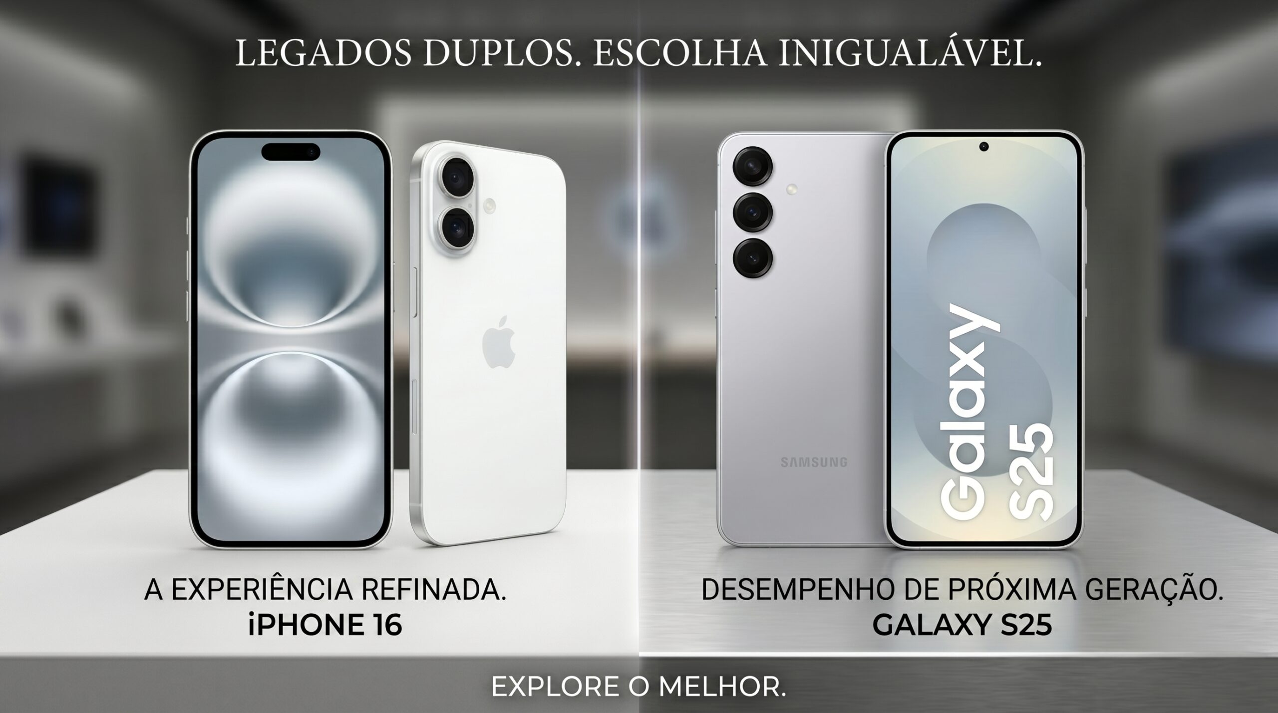 iPhone 16 vs Samsung Galaxy S25